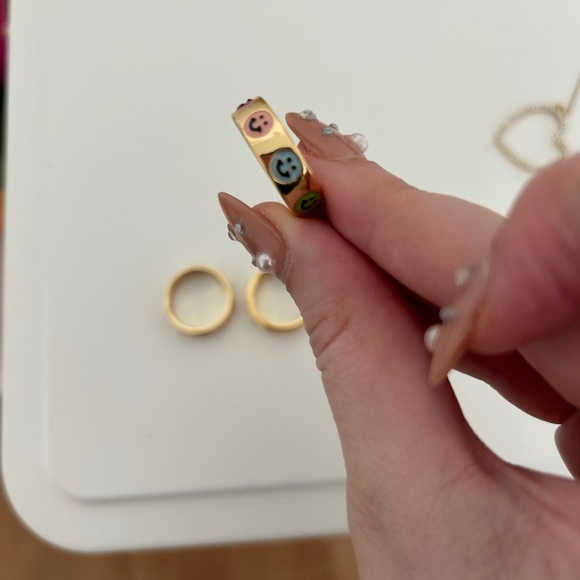 Frasier Sterling set of 3 good rings - Picture 4 of 4